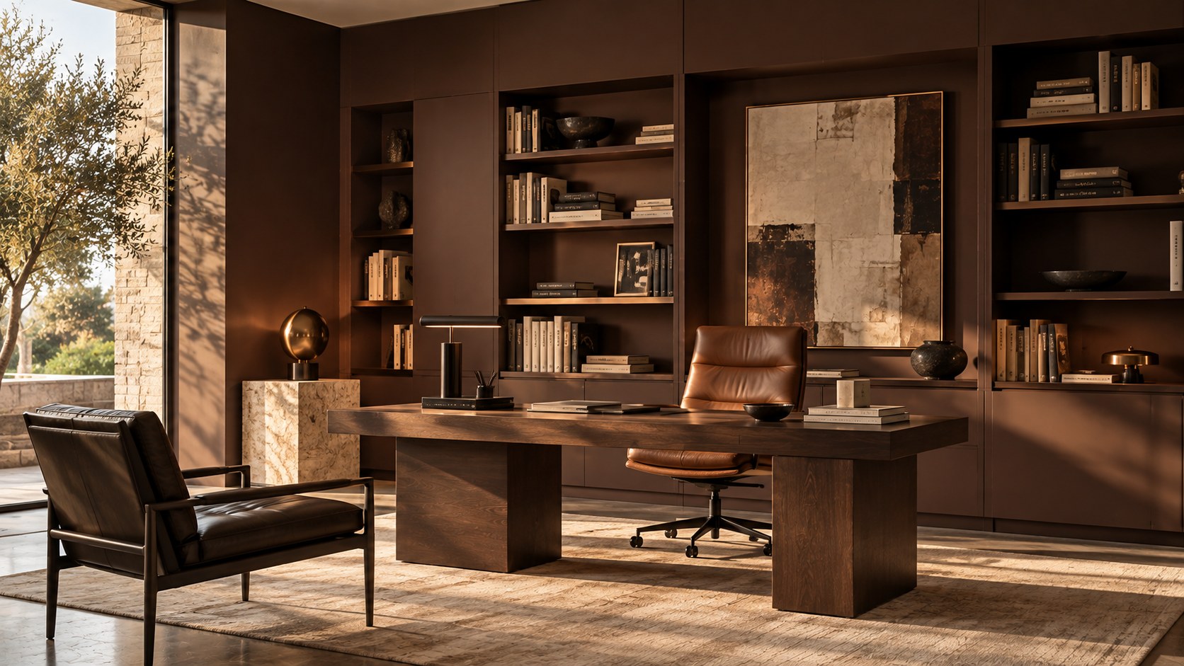 Embracing Deep Colors: Chocolate Brown, Burgundy, Forest Green, and Midnight Blue